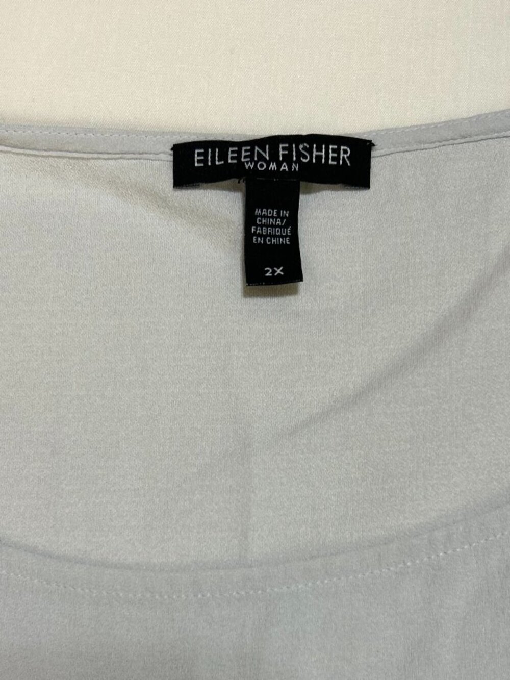 Eileen Fisher Tanktop; Women's 2X; 100% Silk; Scoop Neck;